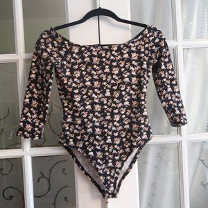 Floral Off-Shoulder Bodysuit